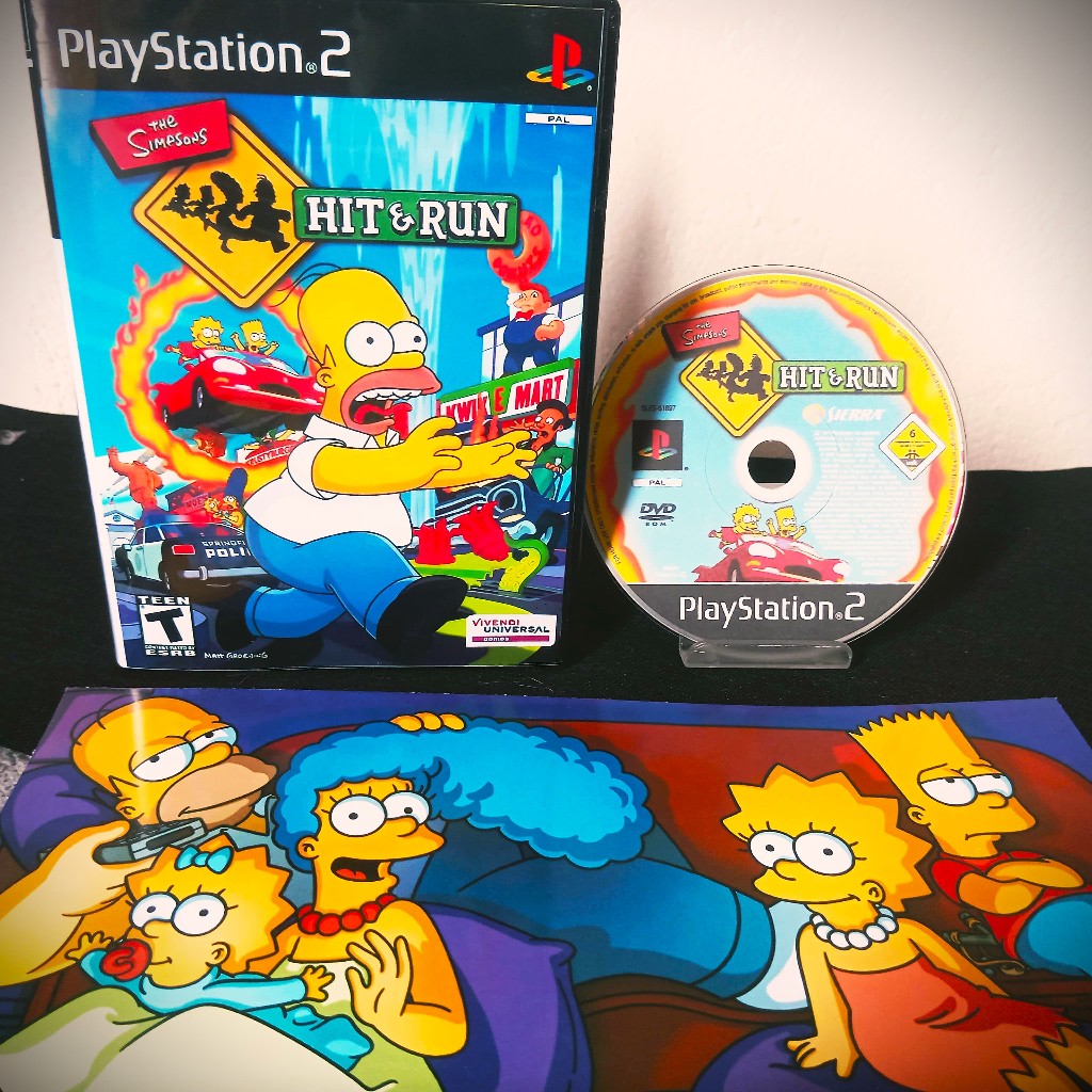 Playstation 2 Simpsons Hit And Run: Onde Comprar | BuscaProdutos