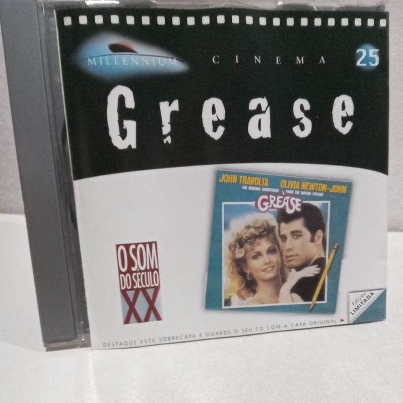 CD GREASE -TRILHA SONORA DO FILME