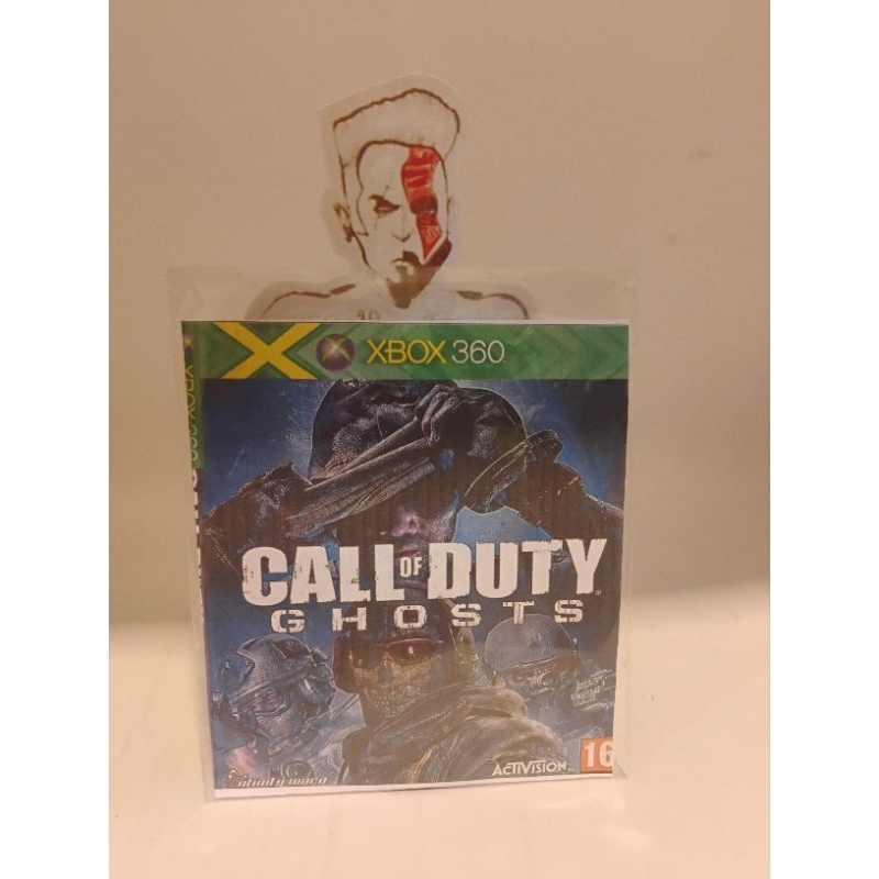 jogo Call of Duty Ghost-2 Cds Xbox360 Desbloqueado Ltu 3.0