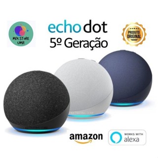 ALEXA ECHODOT 5ª GERAÇÃO ORIGINAL AMAZON em Oferta na Shopee