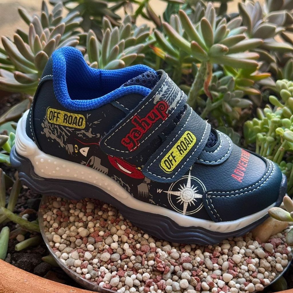 Tênis Infantil Masculino Com Luz do 20 ao 27 01-016 - Yahup