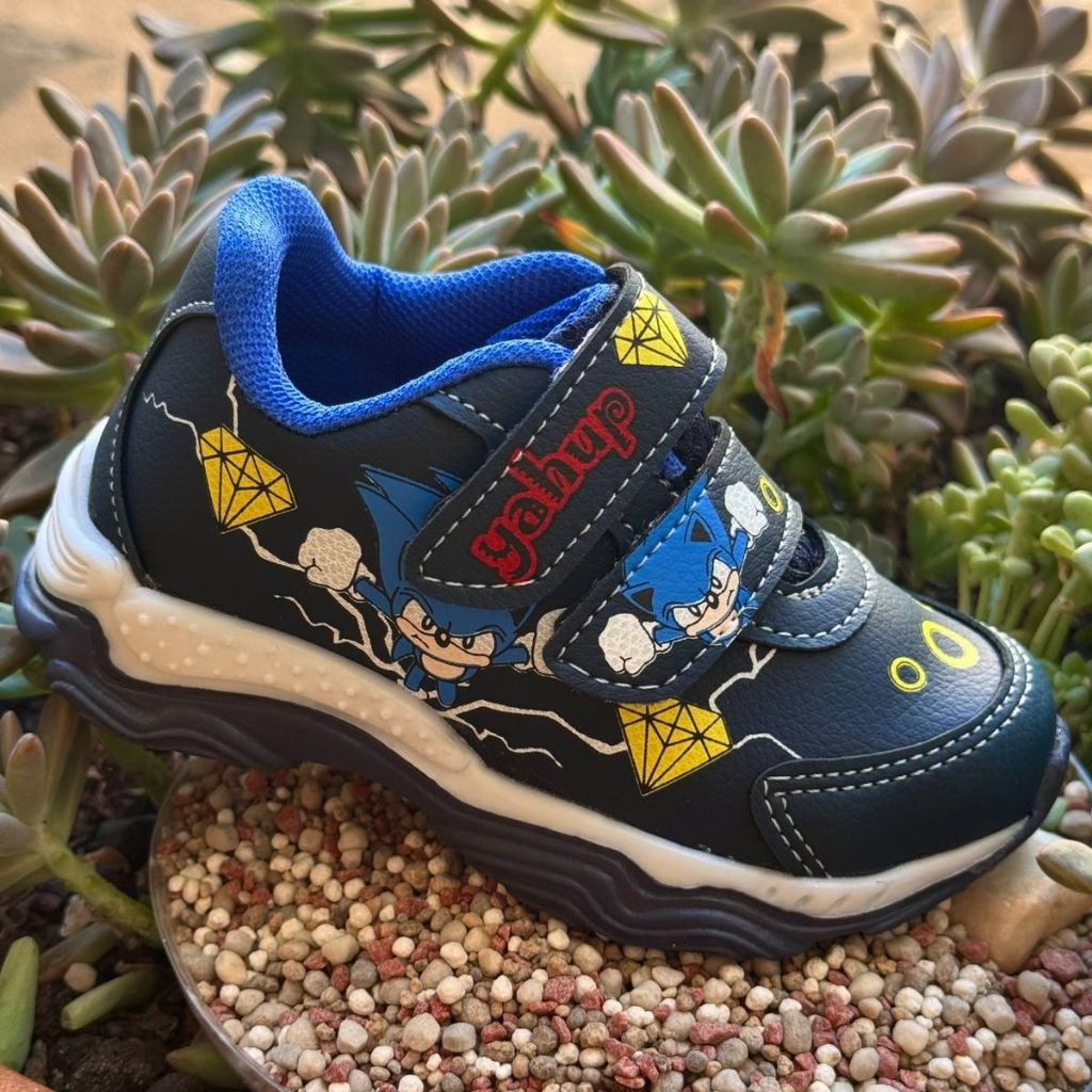 Tênis Infantil Confortável Masculino Com Luz do 20 ao 27 01-017 - Yahup