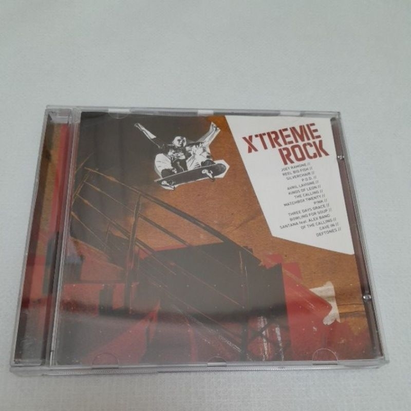 CD Extreme Rock Coletânea - Joey Ramone Silverchair P.O.D. Avril Lavigne Deftones Three Days Grace Kings Of Leon