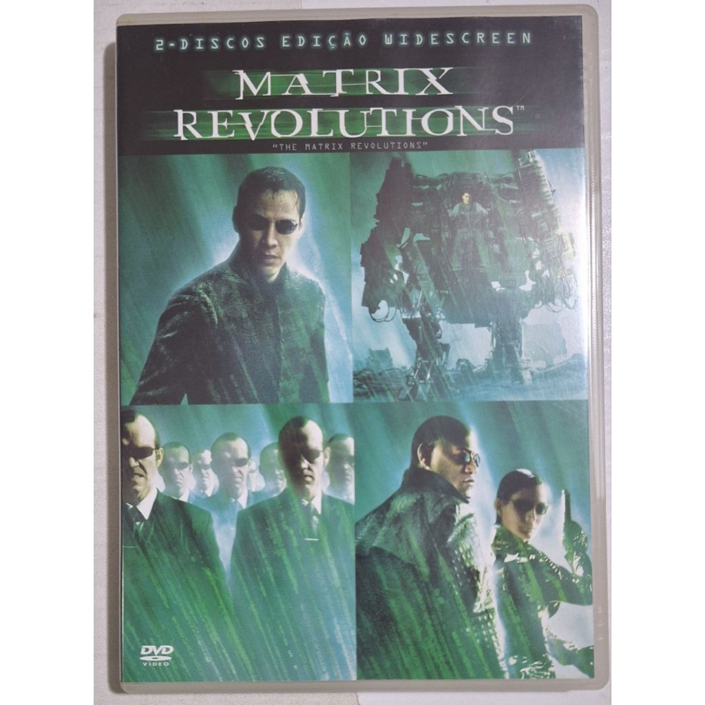 DVD Matrix Revolutions - duplo