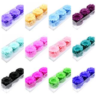 100 Forminhas Para Doces Finos Flor Seda Festa Casamento em Oferta na Shopee