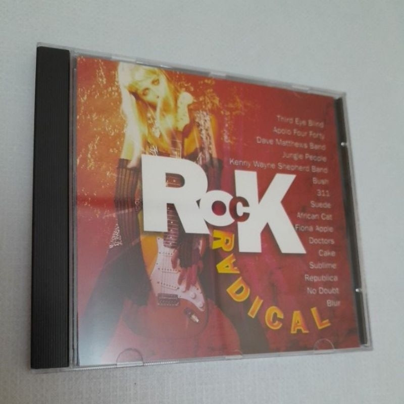 CD Rock Radical - Coletânea - Bush Third Eye Blind Sublime Cake Blur No Doubt Dave Matthews Band
