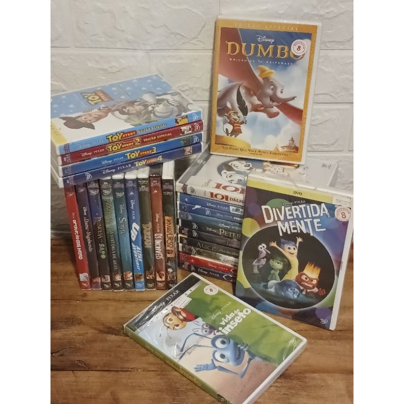 Dvds Filmes Disney - Novos e Lacrados em Oferta na Shopee