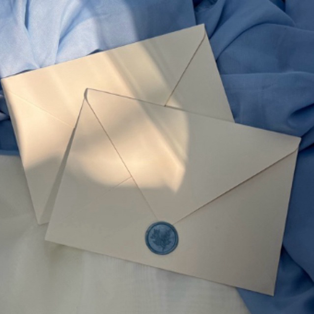 Convites de casamento + envelope tradicional 15x21 cm e lacre de cera  - convite de casamento personalizado