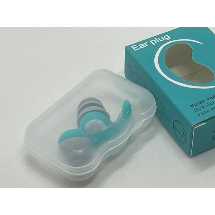 Protetor Auditivo Abafador Sonoro Autistas Pessoas Sensíveis Som Alto TDAH Earplug Silicone