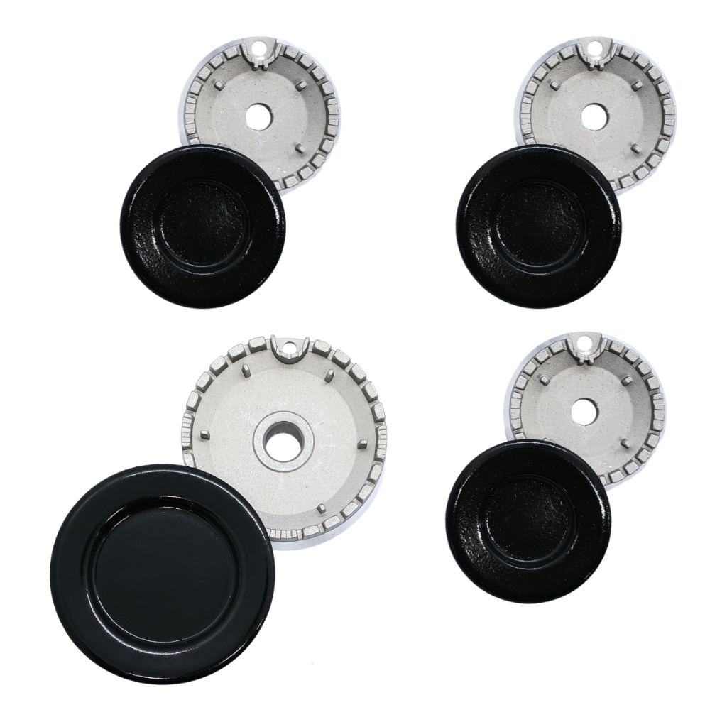 Kit Bocas Fogão Cooktop Chamalux 4 Bocas Completa