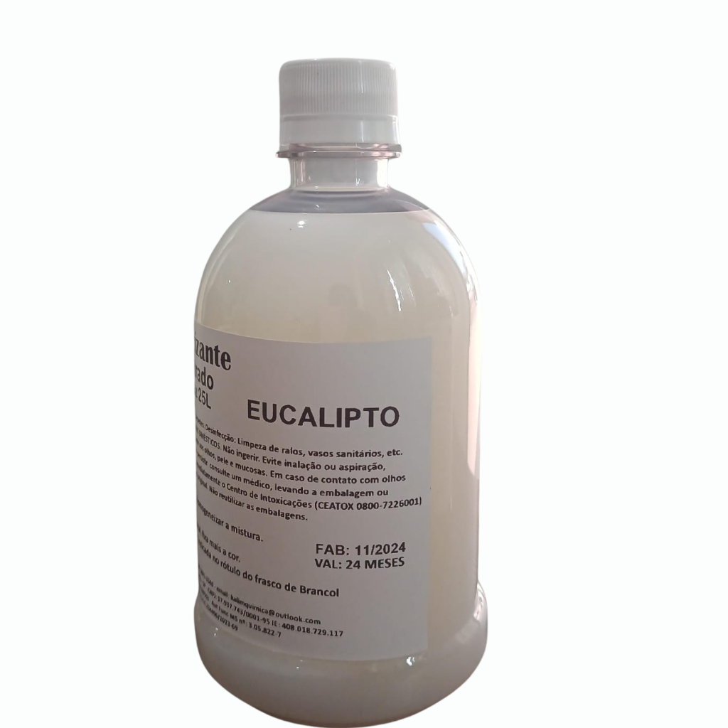 Concentrado 500ml Faz 25 Litros EUCALIPTO em Oferta na Shopee