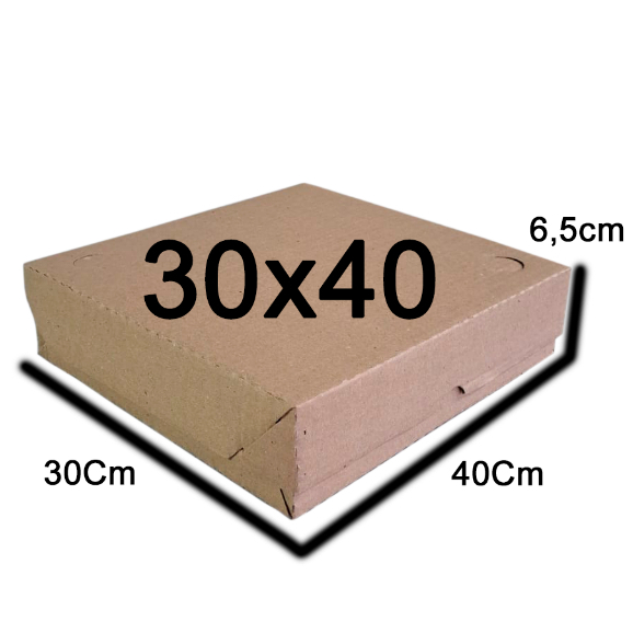 10 Caixas para Salgados, Doces e Esfihas 30x40 (10 Unidades)