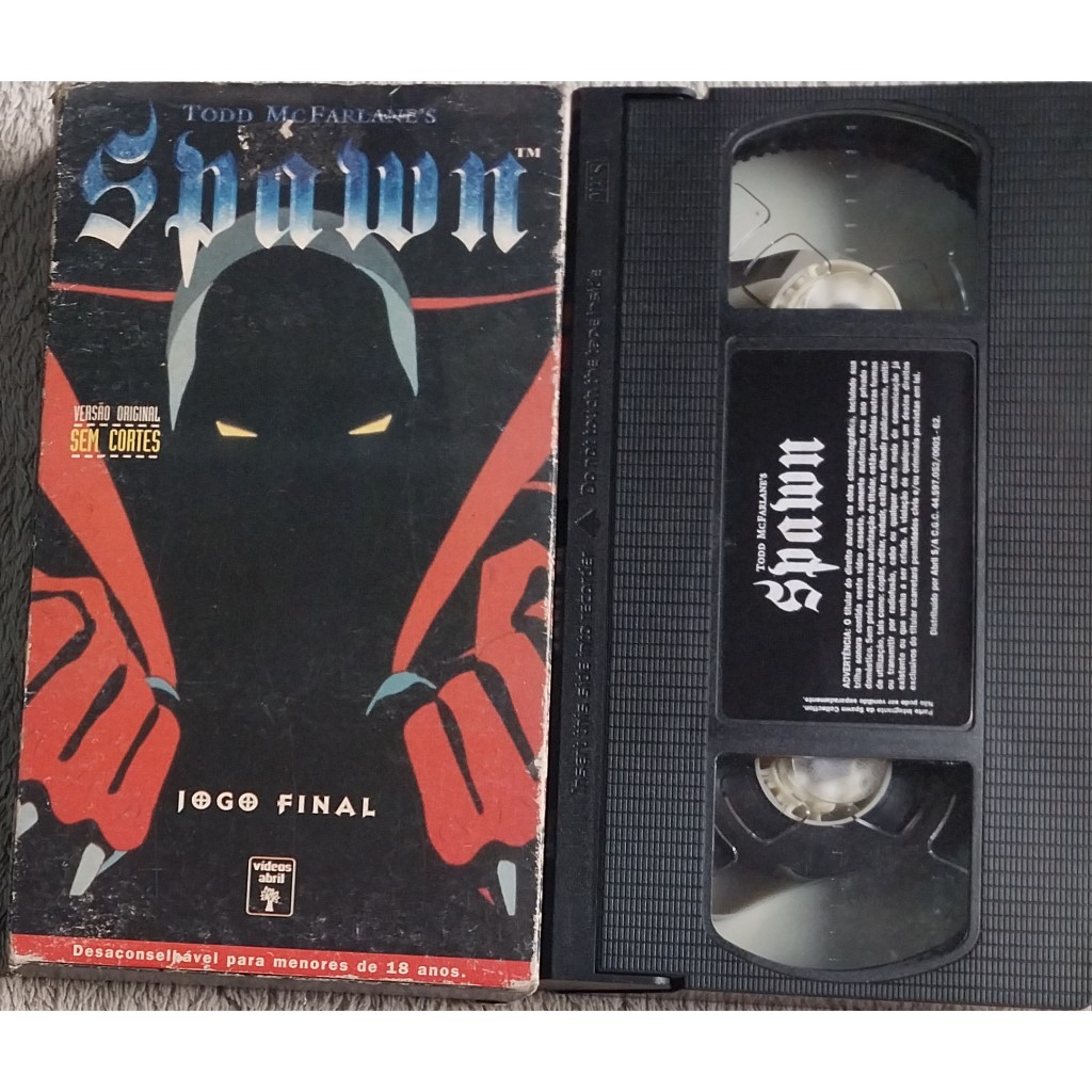 vhs original Spawn 6 – jogo final