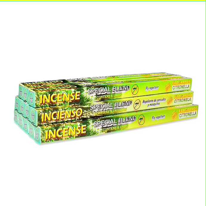 Incenso Citronela Afasta Mosquito Pernilongo Dengue Repelente Natural - Escolha a quantidade — imagem 2 de 2