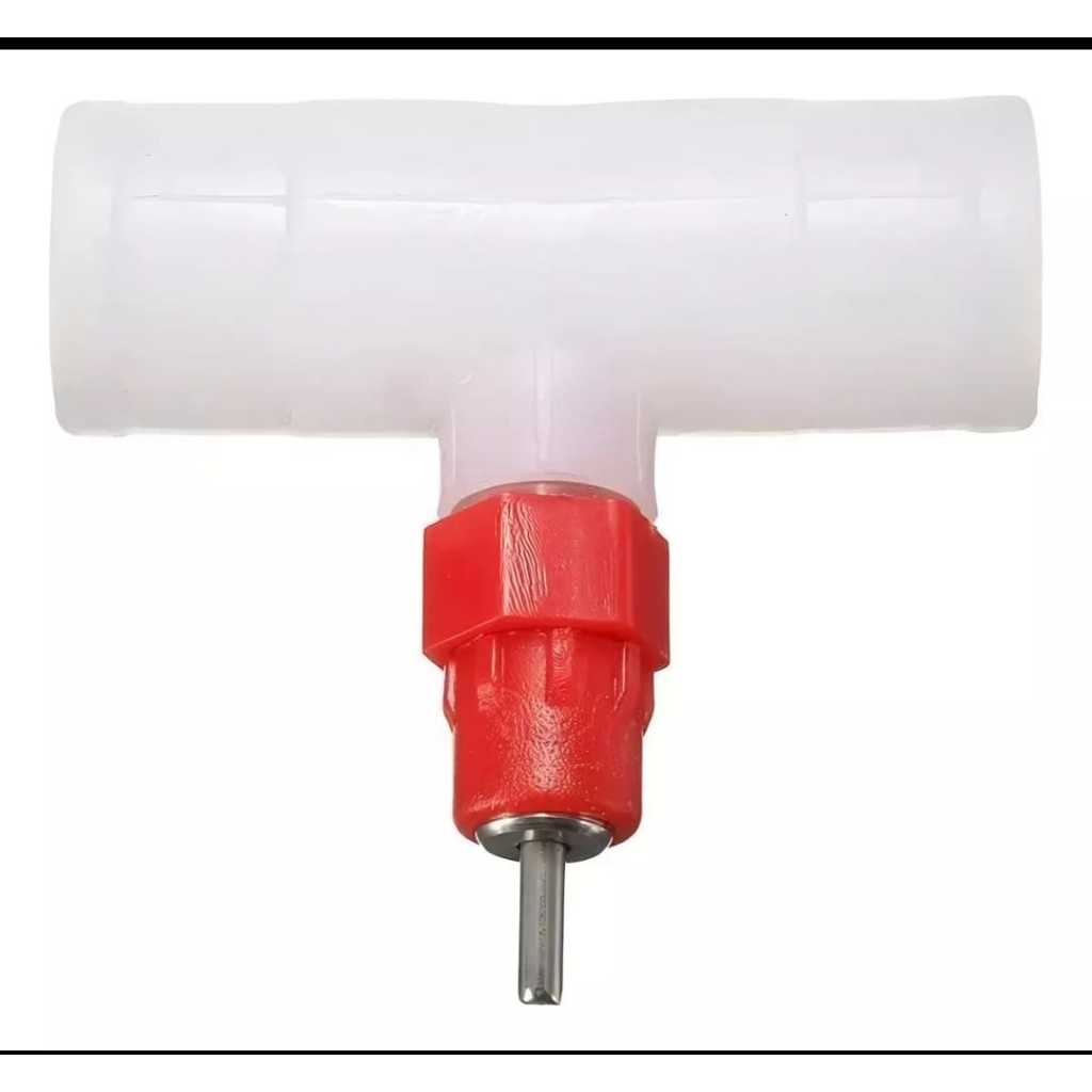 kIT Bebedouros Automáticos Nipple Aves, Galinha C/adaptador Conexão T Cano De 20mm- 5/10/20 unidades