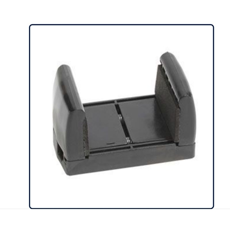SUPORTE MULT-USO PRETO (ADAPTACAO EM DUPLA FACE) PARA PRENDER CELULAR E OUTROS TIPOS OBJETOS 04001