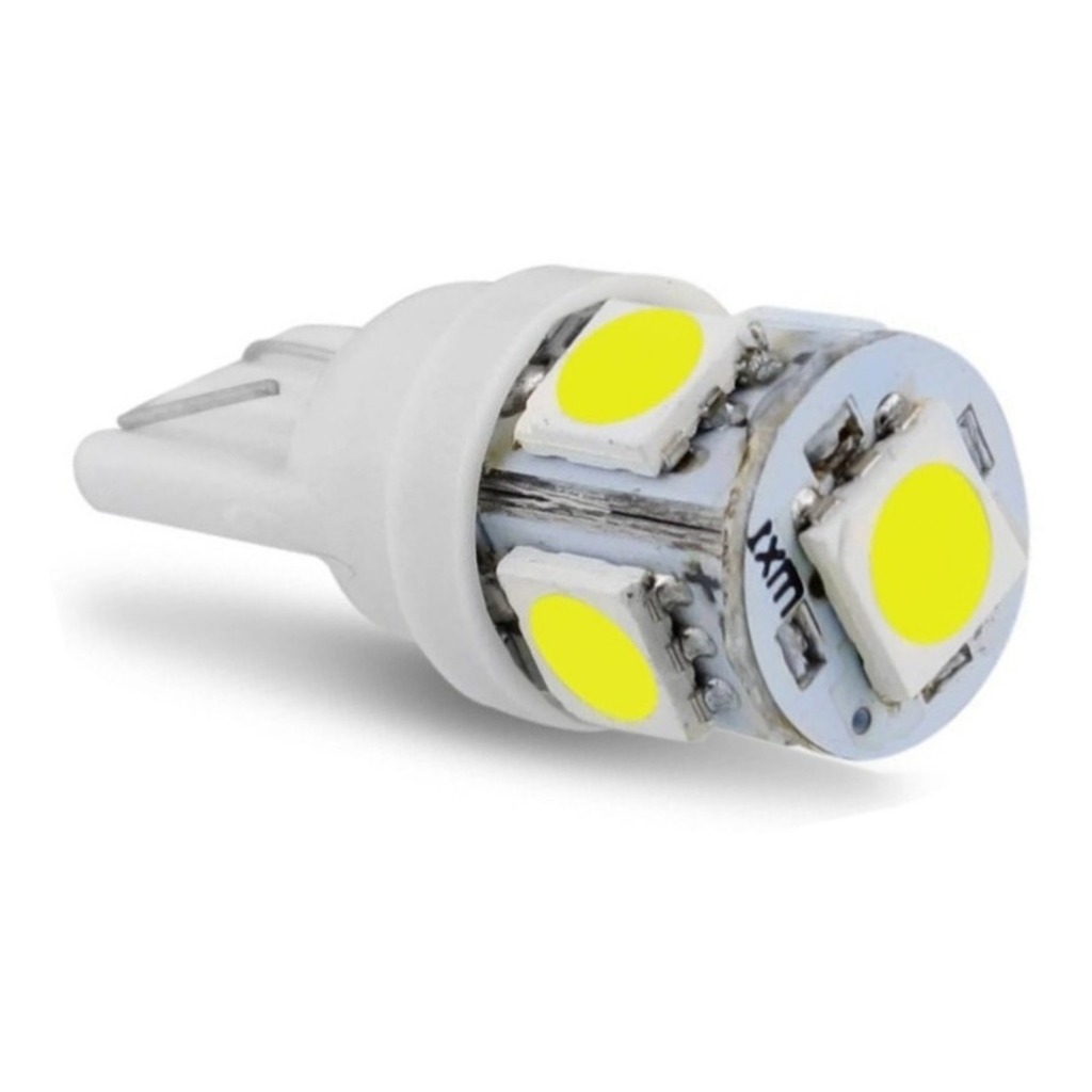 PAR LÂMPADA T10 PINGÃO (5 LEDS 5050 )