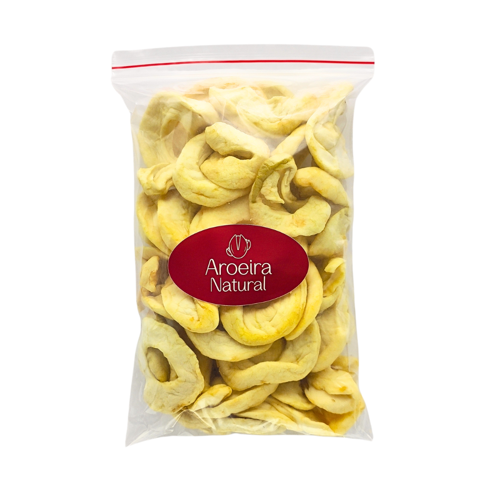 Maçã desidratada em rodelas MACIA - Aroeira Natural - Sem adição de Açúcar em Oferta na Shopee