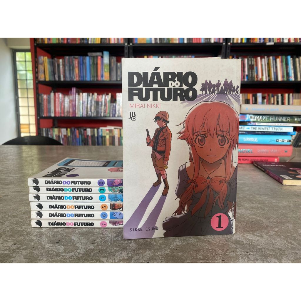 Mirai Nikki: Diário do Futuro Vol.01 ao Vol.12 - Sake Esuno em Oferta na Shopee