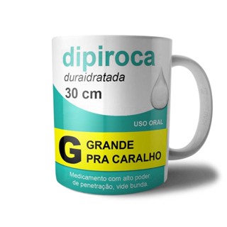 Caneca Dipiroca Rótulo Caixa de Remédio Xícara de Café Criativa e Divertida Presente Amigos Marido em Oferta na Shopee