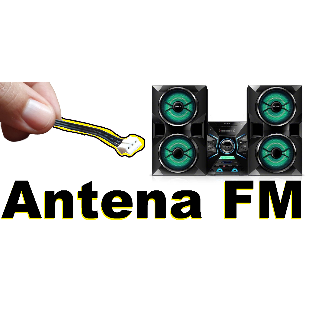 Antena Am & Fm Para Mini System Sony Mhc Gpx77 (artesanal)