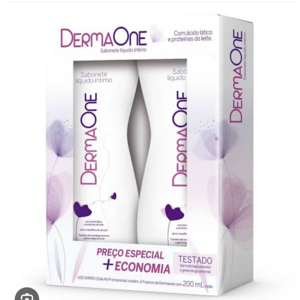 Kit Sabonete Liquido Intimo Equilíbrio Ph - Dermaone 200ml em Oferta na Shopee