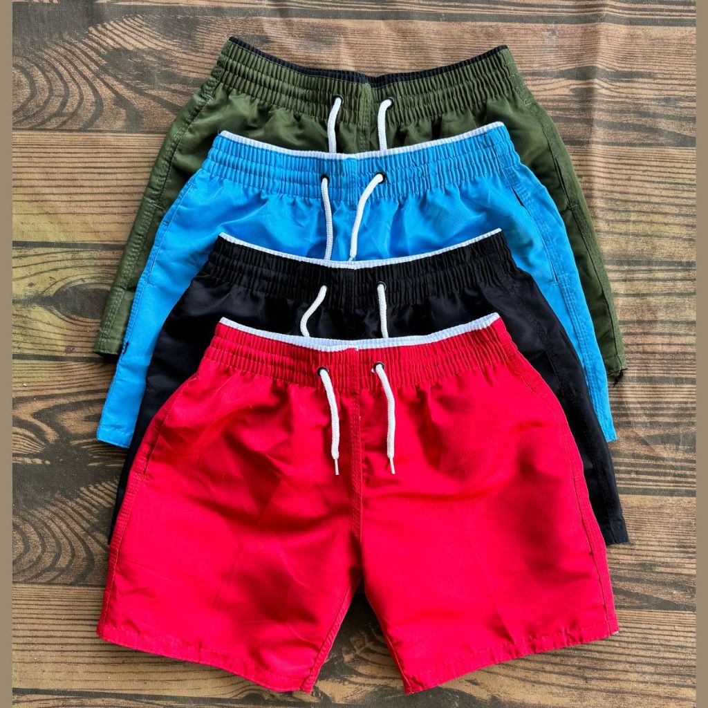 Kit 3 Bermudas Tactel Infantil Juvenil Masculina Praia Verão Lazer – Oferta Especial