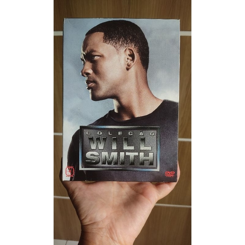 Box DVD Will Smith - 3 filmes A procura da felicidade - Hitch - MIB Homens de preto