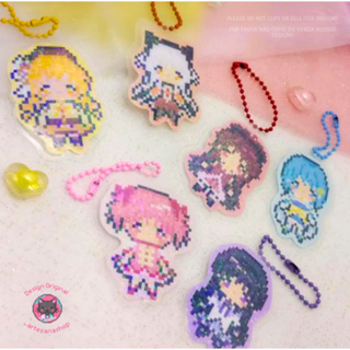 Chaveiro duas faces Plastificado e holográfico - Madoka Magica ( Coleção Hana ) em Oferta na Shopee