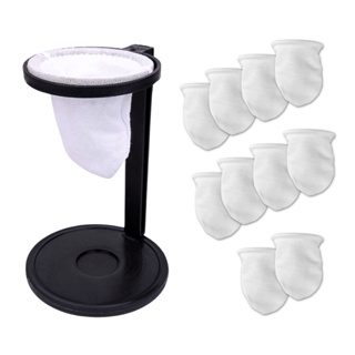 Mini Coador De Café Individual de Pano Gourmet com Suporte Desmontável + Refil Extras em Oferta na Shopee