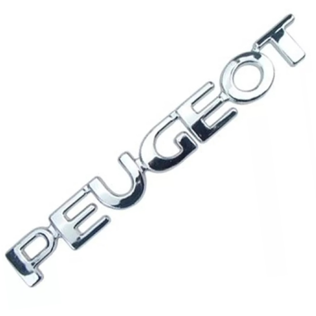 Emblema Peugeot Cromado Mala 206 207 Sw Escapade Hoggar