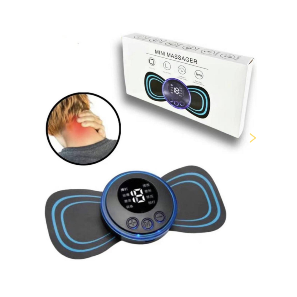 mini estimunador portátil mini Massageador Portátil Recarregável massageador para Pescoço coluna