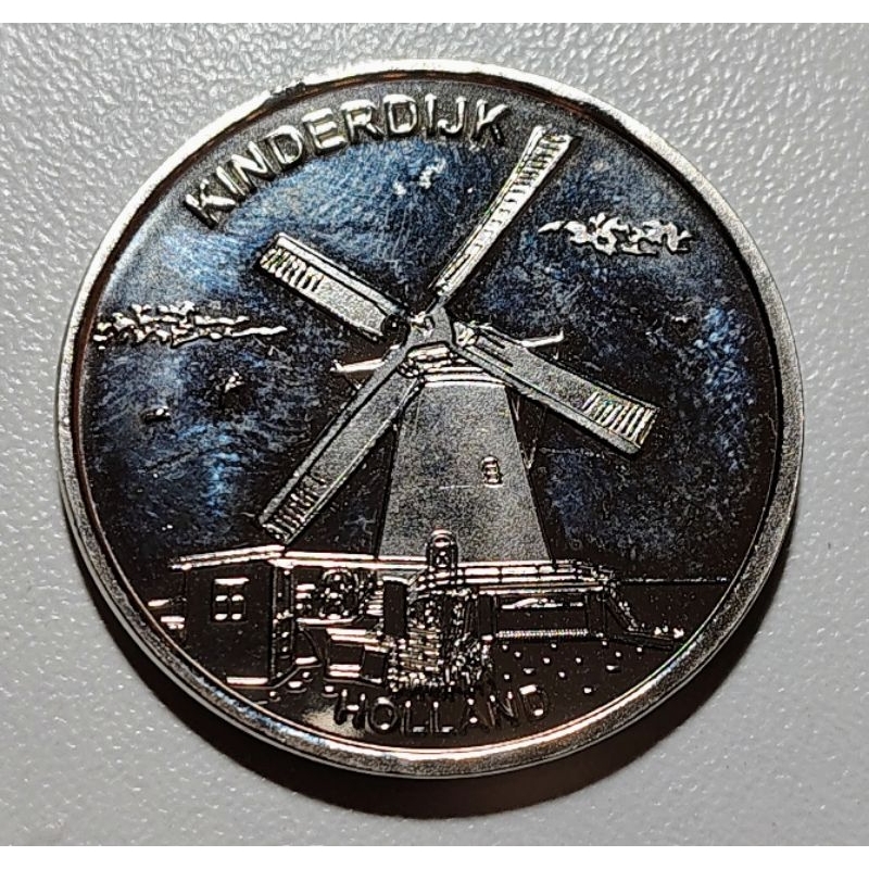 Medalha Coleção Europa Memodaille - Holanda - Elimatec Moedas Antigas.