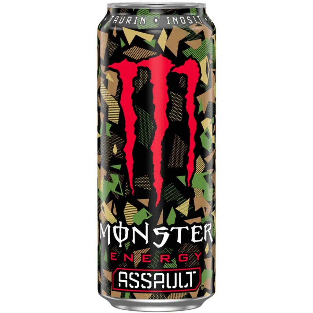 Energético Monster Assault Importado 500ml