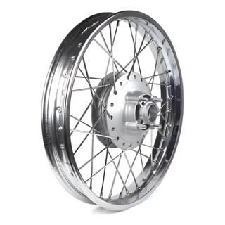 Roda Traseira Completa Montada Alinhada Honda Fan 125 2009/2018 - Aro Cromado Raio 4mm em Oferta na Shopee