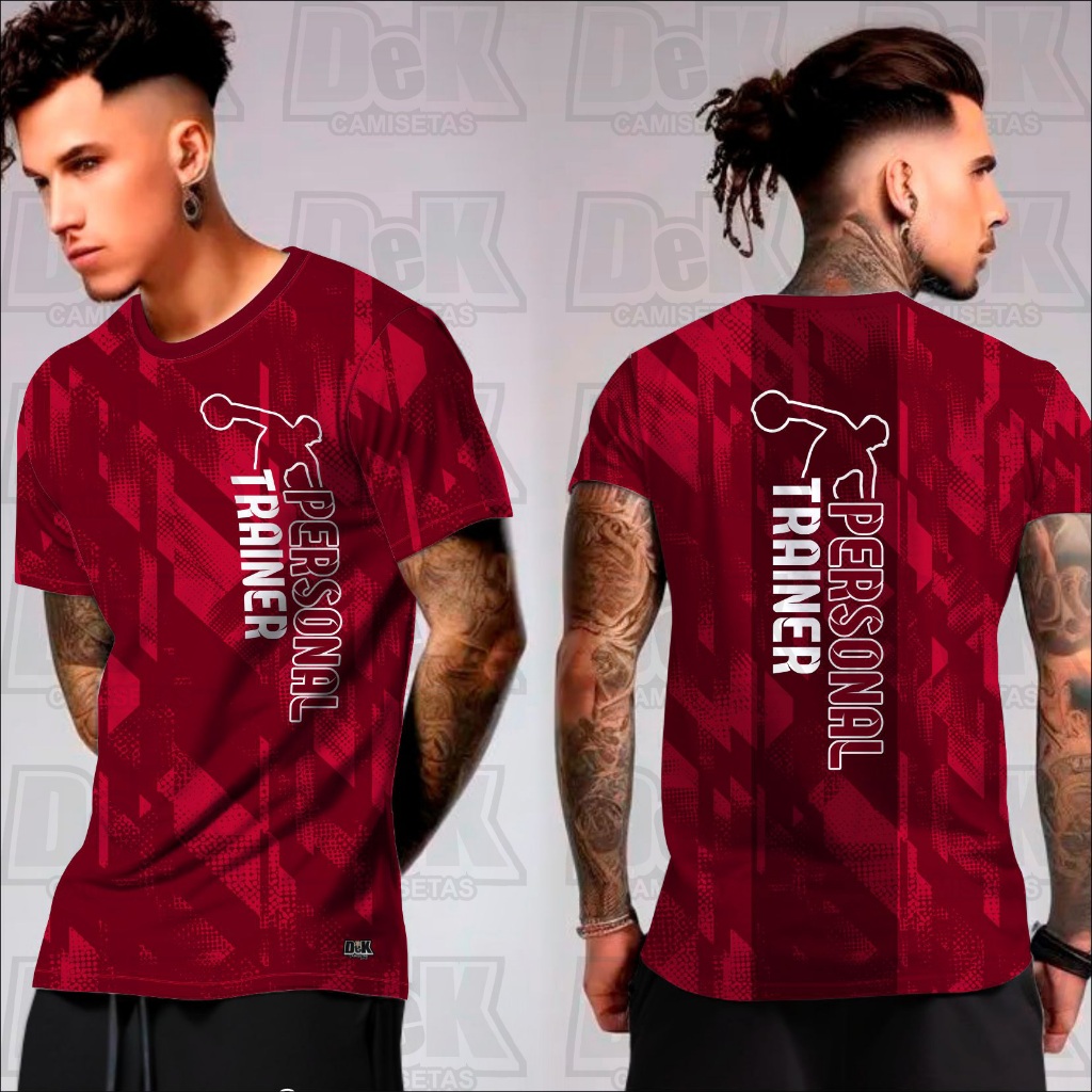 Camisa Camiseta para personal trainer Dryfit Educação física faculdade escola academia esporte