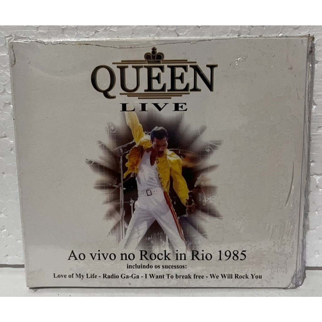 CD - Queen - Queen Live - In Rock in Rio 1985