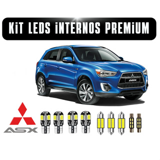 Kit Lâmpadas LED INTERNO PREMIUM Mitsubishi ASX em Oferta na Shopee