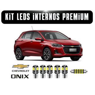 Kit Lampadas LED PREMIUM INTERNAS e Placa Chevrolet Onix Hatch & Sedan 2020 2021 2022 2023 2024 em Oferta na Shopee