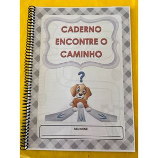 Caderno - Encontre o caminho para crianças em Oferta na Shopee