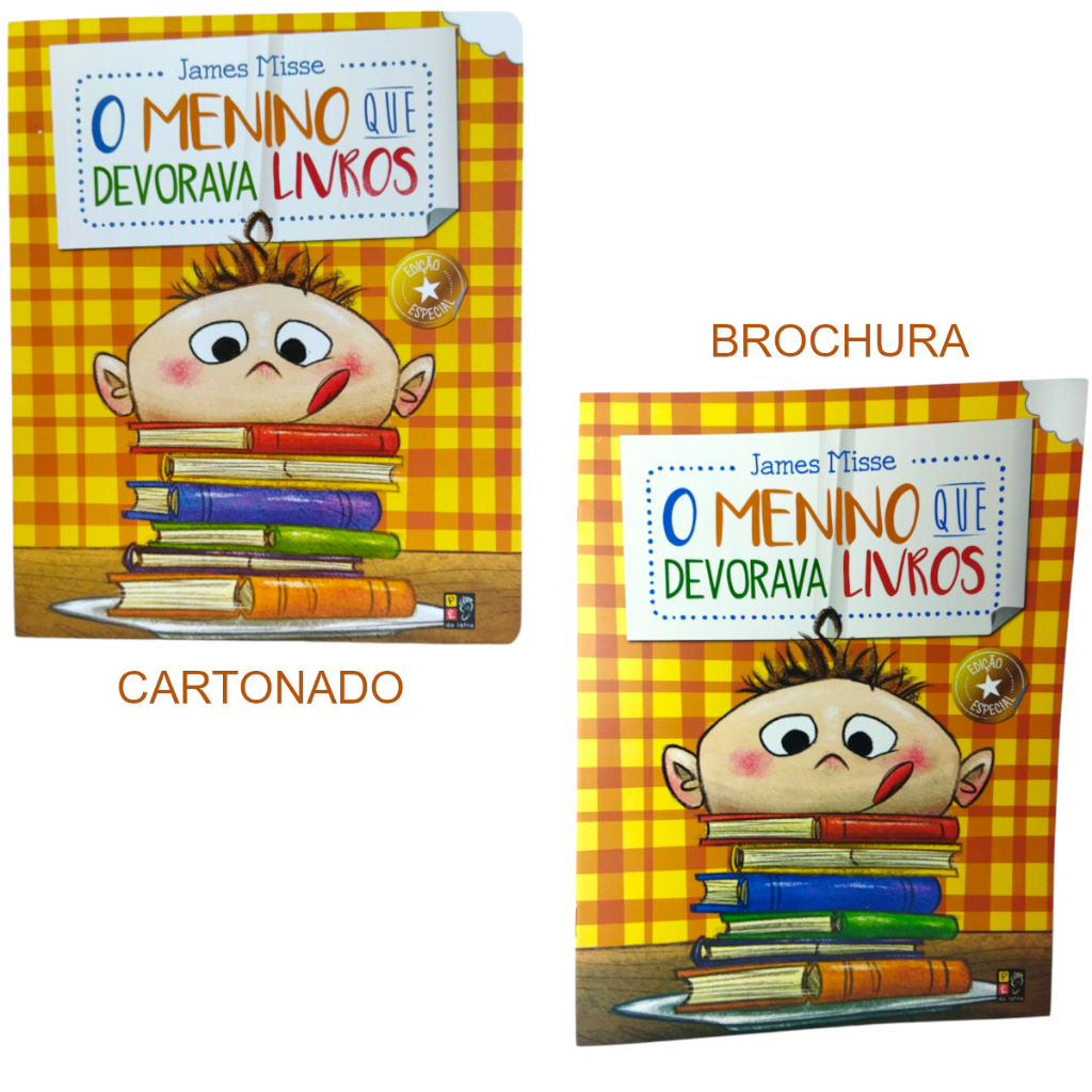 Livro Infantil - O menino que devorava livros - Pé da Letra - James Misse - literatura infantojuvenil