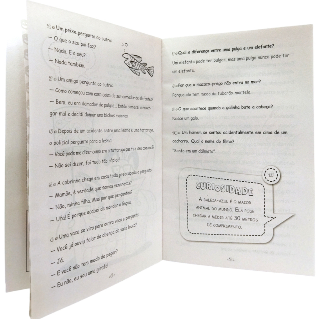 Livro 365 Piadas curiosidades e adivinhas - Entretenimento inteligente - Humor - Pé da letra