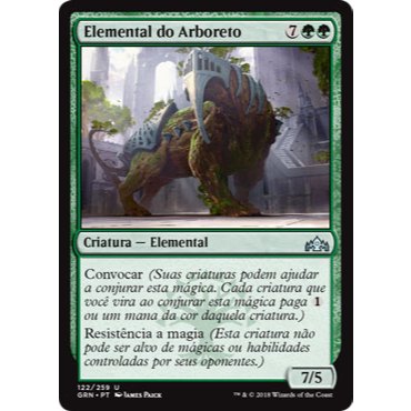 Elemental do Arboreto (Elemental) - Magic The Gathering