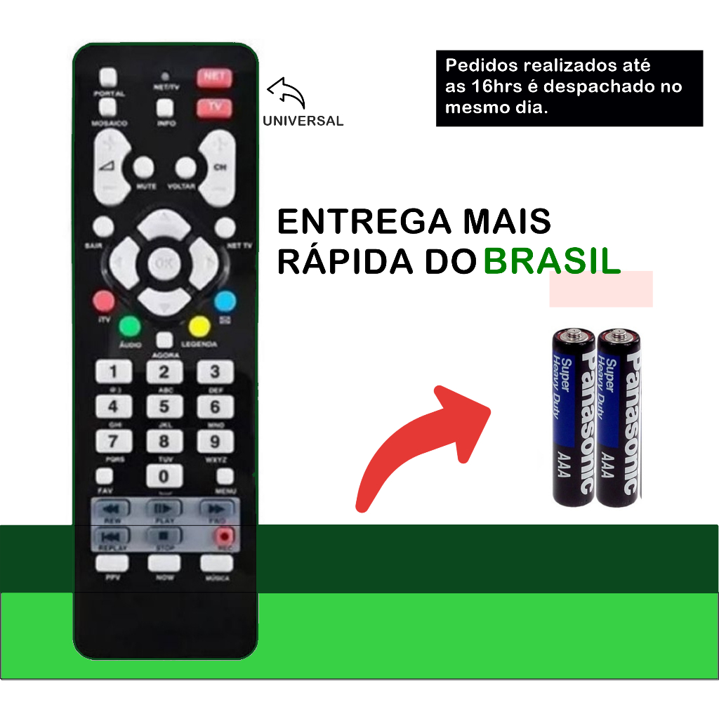 Controle Remoto Universal Panasonic: Onde Comprar | BuscaProdutos