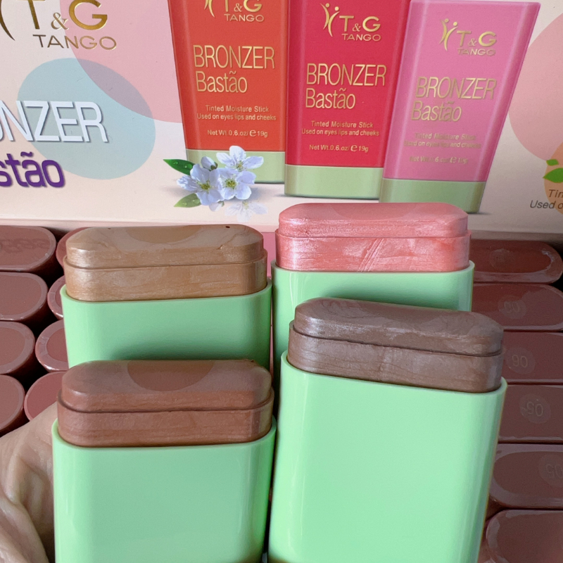 Pix Stick De  Blush Destaque Multi-Funções Suave Maquiagem Facial Bronzer De Contorno Naturalmente Brilhante em Oferta na Shopee