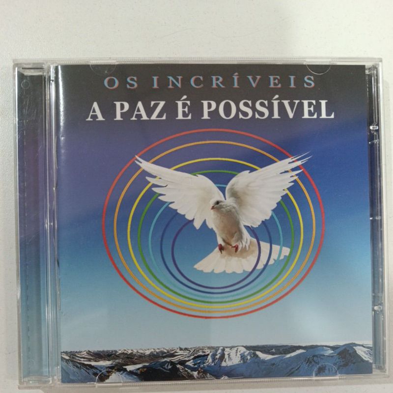 CD OS INCRÍVEIS/A PAZ É POSSÍVEL.
