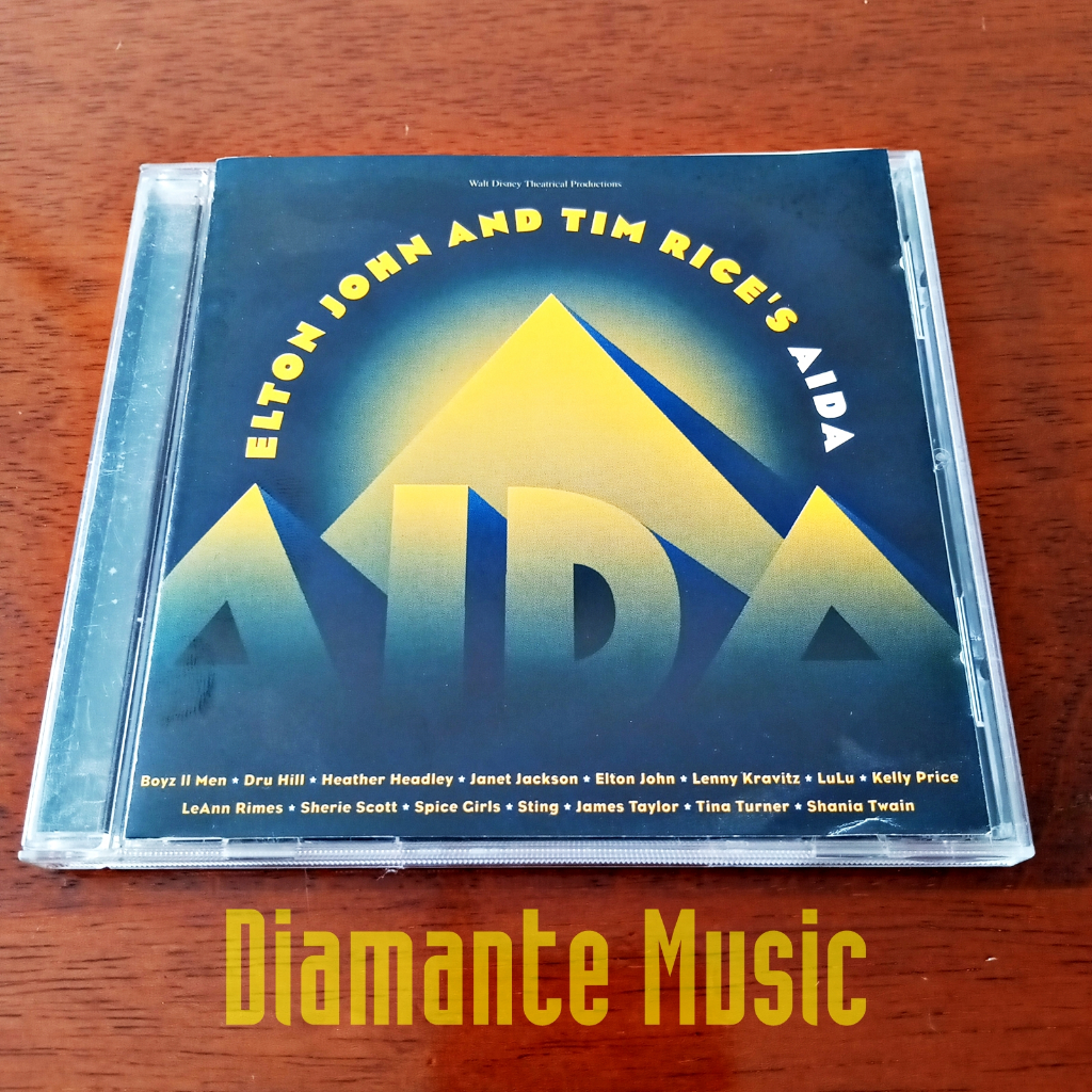 Elton John and Tim Rice – Aida - CD Janet Jackson Lenny Kravitz Spice Girls Sting Shan EX Ref. 2835
