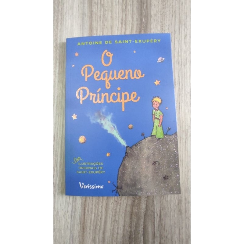 O PEQUENO PRÍNCIPE - CAPA AZUL HOLOGRÁFICA