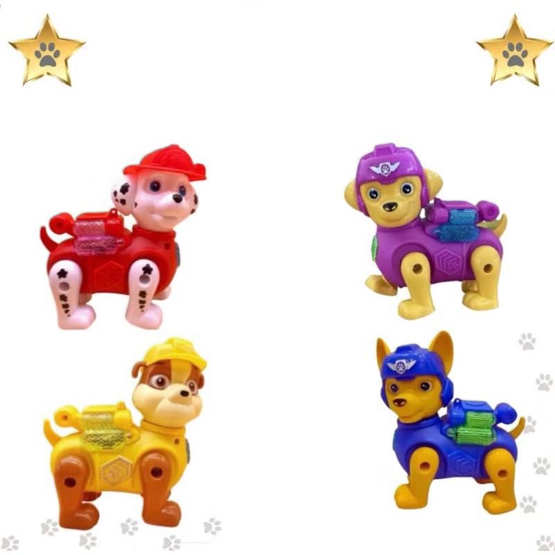 Robô Cachorro Brinquedo Infantil com Som Luz e Movimento