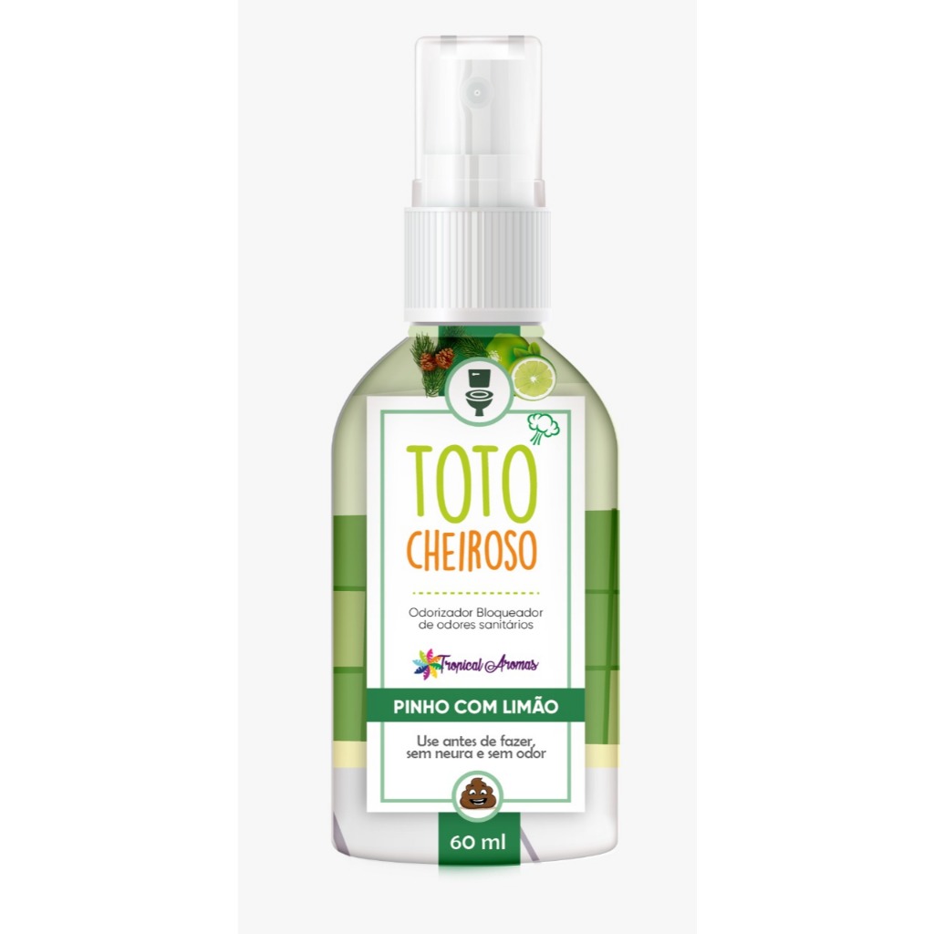 Borrifador Bloqueador de Odores Sanitários Cabe bolso e bolsa Toto Cheiroso Spray Similar ao Fricoco